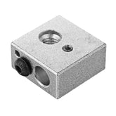 0.4mm Brass Nozzle + Aluminum Heating Block + 1.75mm Nozzle Throat 3D Printer Part Kit with M6 Screw